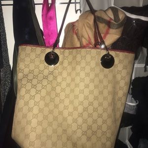 AUTHENTIC Gucci Monogram Eclipse Bag
